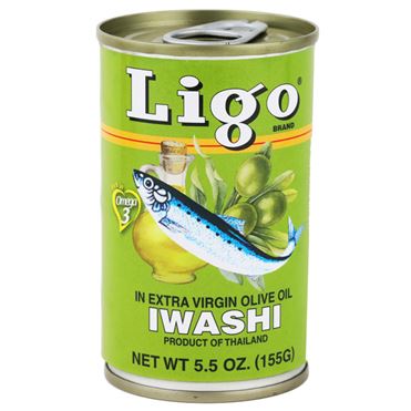 LIGO ｲﾜｼｴｷｽﾄﾗﾊﾞｰｼﾞﾝｵﾘｰﾌﾞｵｲﾙ漬け・　155g×50