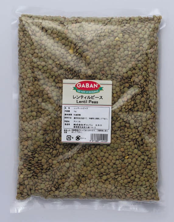 ｷﾞｬﾊﾞﾝ ﾚﾝﾃｨﾙﾋﾟｰｽ　　1kg