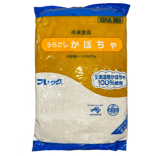 味の素 ﾌﾚｯｸ 冷凍うらごしかぼちゃ・　1kg