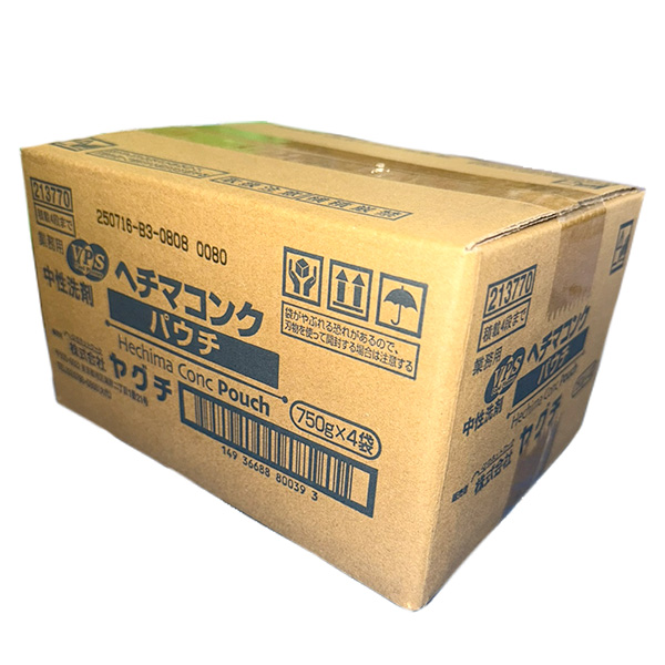VPS 中性洗剤ﾍﾁﾏｺﾝｸ ﾊﾟｳﾁ　　750g×4